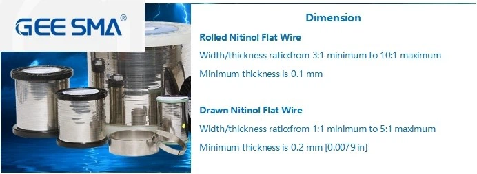 Nitinol strip