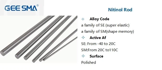 Nitinol Rod